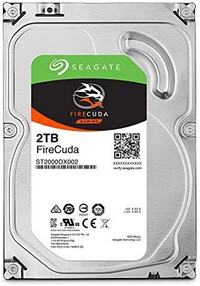 Seagate FireCuda 2TB Solid State Hybrid Drive Performance SSHD