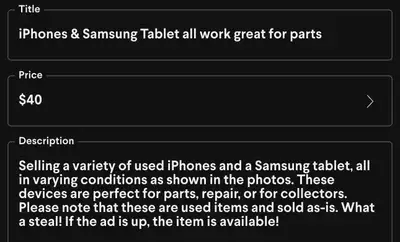 Selling ( ALL ) an Apple iPhone 11 with a cracked screen and back Apple iPhone 5s / various iPhone a...