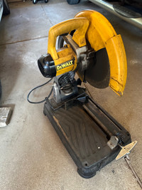 Dewalt chop saw 14 in 