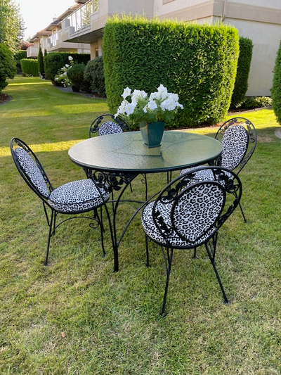 Patio Table and 4 Chairs, View more