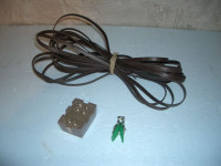 TV 300 ohm splitter and  300 ohm connector