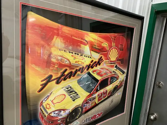 Nascar Driver Framed Picture with Kevin Harvick 38"Wx45"H62863271628547123