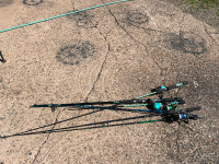 Various fishing rods package deal $40