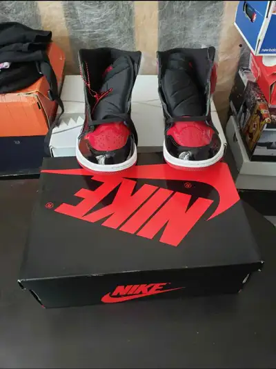 Air Jordan 1 High size 9 "Patent Bred", View more