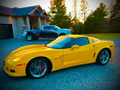 Feast your eyes on this stunning 2008 Chevrolet Corvette Z06, boasting a powerful engine and sleek d...