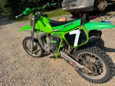Sons growing too quick, Fires First kick, 32:1 gas mixture, v force reeds. sold as is