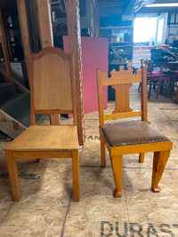 Dining table chairs