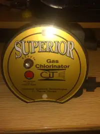 SUPERIOR GAS Chlorinator