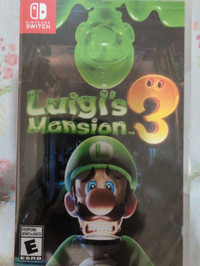 Luigi's mansion 3 game brand new sealed 