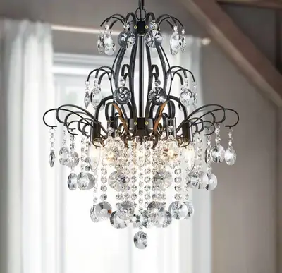 Crystal Chandelier Ceiling Light, View more