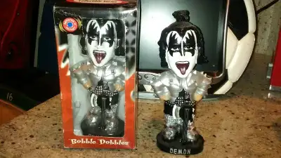 KISS Gene Simmons Bobblehead + Many others + Jays Bobbleheads, View more