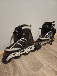 Barely used rollerblades size 10 US 28 cm