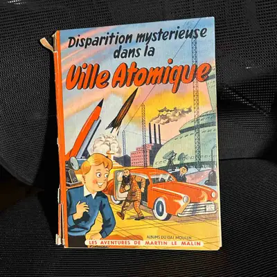 RARE - BD Martin Le Malin Ville Atomique (1956), View more