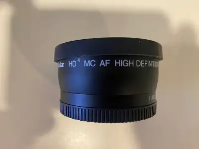 58mm Vivitar HD MC 0.43x Wide Angle Converter With Macro, View more