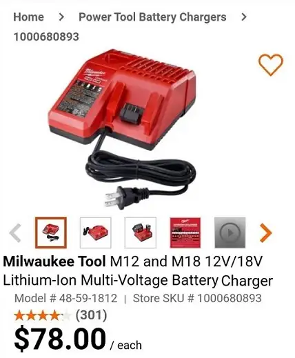 Milwaukee Battery Charger for 18V & 12V Batteries | Brand New !! in Other in Oakville / Halton Region - Image 3