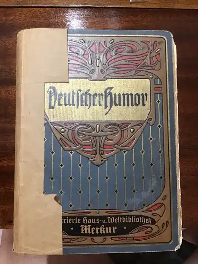 1907 German Book, Deutscher Humor, German Humour., View more