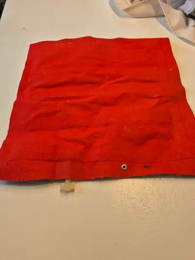 I am selling a used Camping Pillow Cushion. This cushion has been used and shows some signs of wear,...