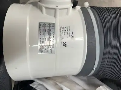 220V 250mm inline duct fan