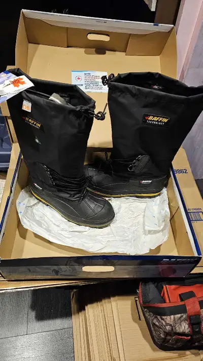 NEW BAFFIN DRILLER (Safety Toe & Plate) WORK Boot 12, View more
