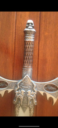 Médiévale épée decoration