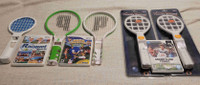 Wii tennis games games with racquests. Prices below