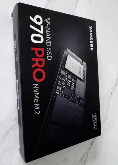 Samsung 970 Pro NVMe 512GB, View more