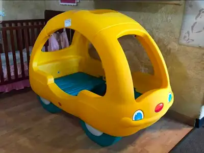 Step Two Yellow Car bed, View more