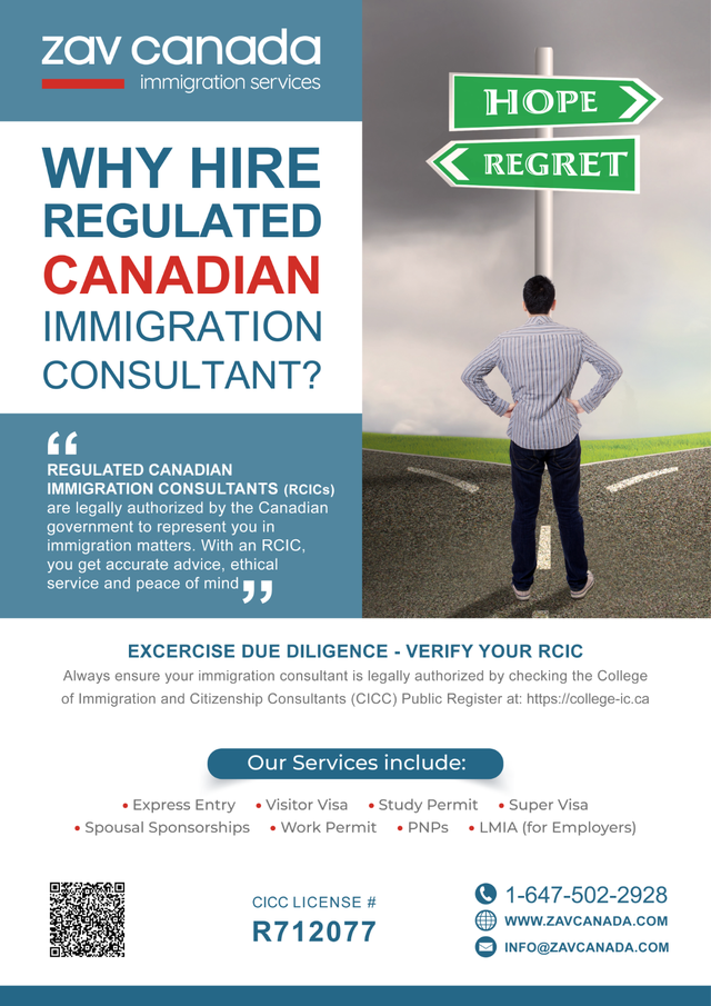 ZAV Canada-Trusted Immigration Services-CICC License # R71207764744753058177121