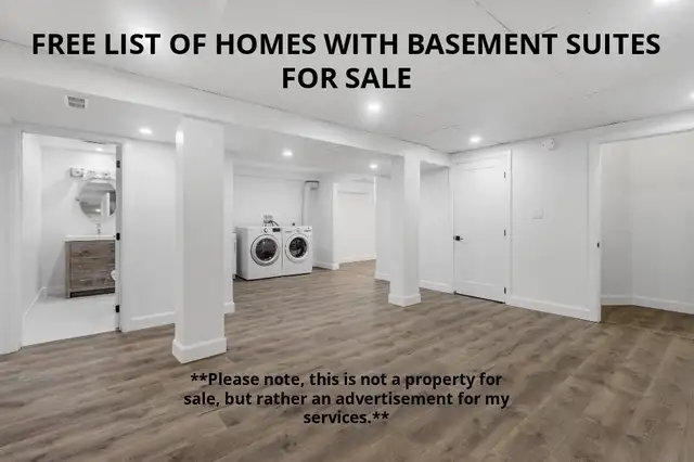 GET FREE LIST OF SUITED HOMES IN EDMONTON