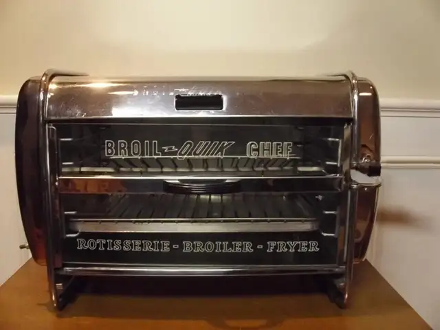 Vintage 1950's Broil-Quik Chef Rotisserie Broiler Fryer - $300630083056792331227