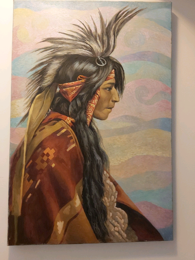 Beautiful oil painting oil on canvas 40" by 30"