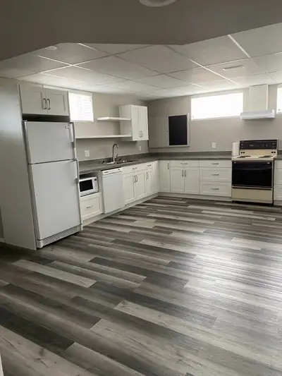 New bright 1 bedroom basement suite in quiet Brocklehurst neighborhood available June 1st. Full size...