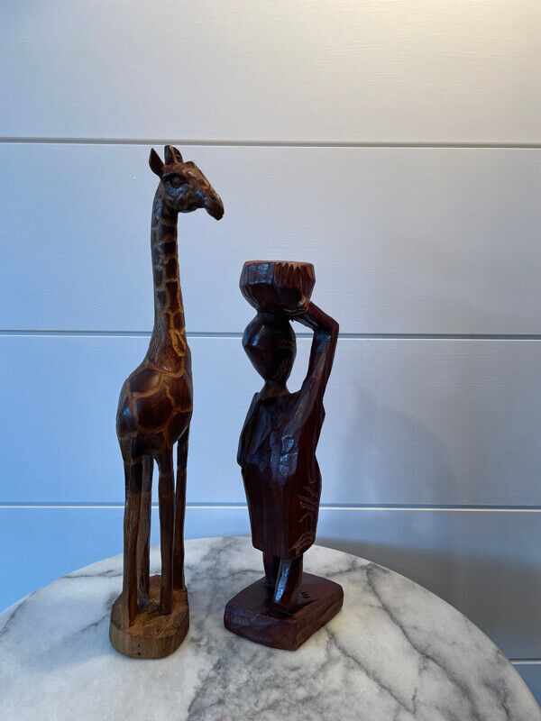 Vintage Tribal Wood Figures in Arts & Collectibles in Dartmouth - Image 2