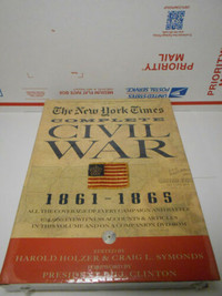 New York Times the Complete Civil War 1861-1865 Hardcover with d