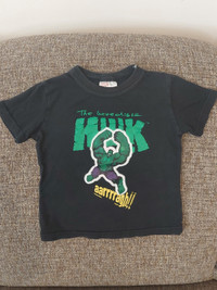 Authentic Incredible Hulk T-shirtVG shapeKids Size 2T/3T$8