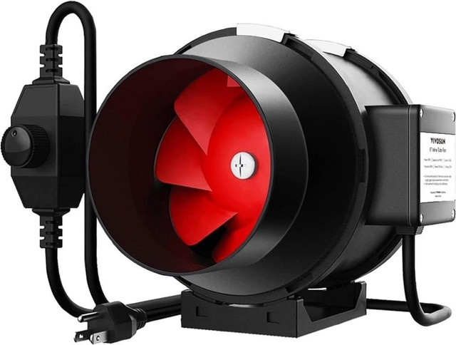 Vivosun Inline Duct Fan with speed controller in Indoor Lighting & Fans in Oakville / Halton Region