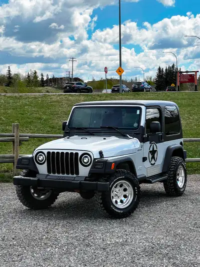 Selling my 2006 Jeep Wrangler TJ Sport with the legendary 4.0L inline-6 engine and 6-speed manual tr...