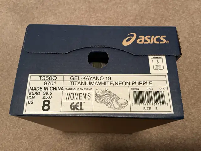 Asics Womens Gel Kayano 19 Running Shoes in Women's - Shoes in City of Toronto - Image 10