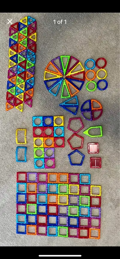 Pick up or delivery by appointment. Features: - Orginal and authentic Magformers. - 139 piece. - Cre...