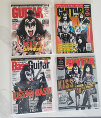 KISS Guitar World Magazines. r