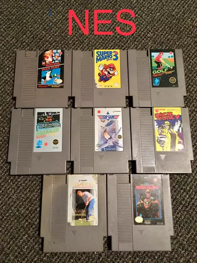 FoR SaLe Nintendo Entertainment System / NES Games All games are in good working condition Game list...