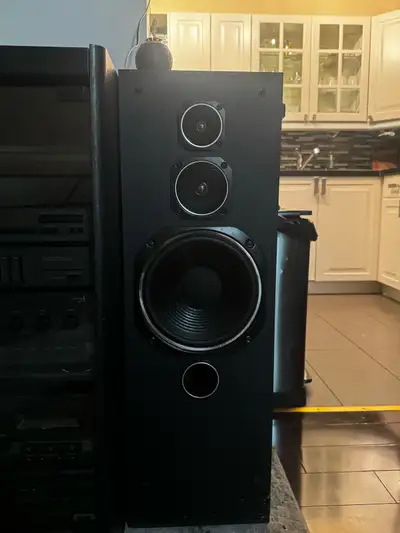 Sharp CP-6800 S Vintage 3-Way Floor Standing Speakers, View more