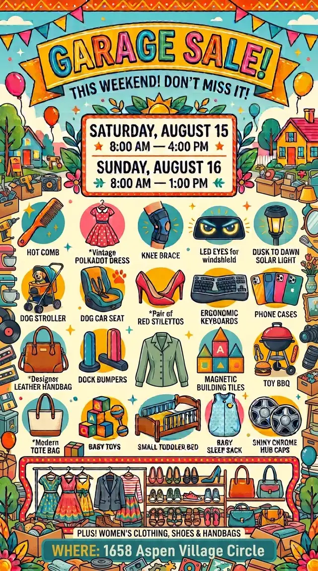 Garage Sale Orleans