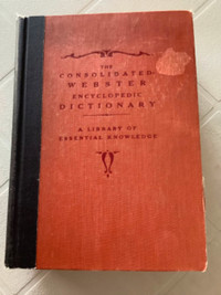 Consolidated Webster Dictionary