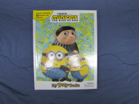 Minions, Rise of Gru Playbook with figures (Brand New)