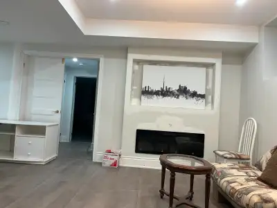 Legal Apartment lower level 1700 sq ft in a Detached 4000 sq ft Home available immediately. Short te...