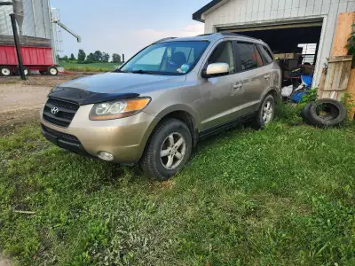 2007 Hyundai Santa Fe Only 93 000km Has Android Auto Tablet New power steering New Rack and Pinion N...