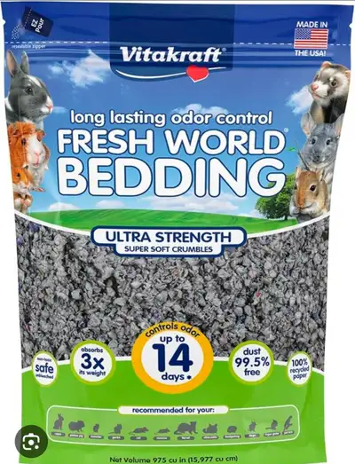 2 bags of Hamster Bedding , View more