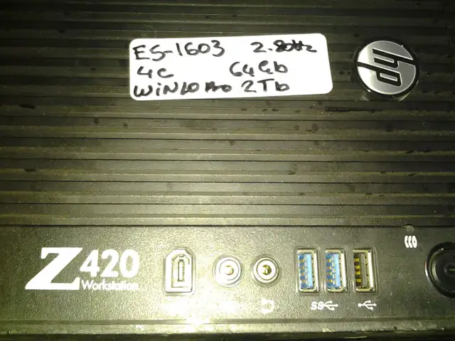 HP z600 6core xeon 64g 2tb $199 128G $270!  esxi pc AI monster in Desktop Computers in City of Montréal - Image 9