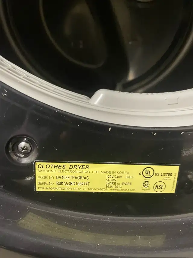 USED- Mint Samsung Dryer (+$50 Delivery) in Washers & Dryers in Ottawa - Image 4